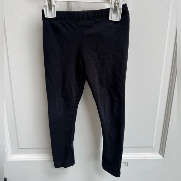 H&M 3T Girls Black Stretch Kids Leggings Pants - Picture 1 of 4